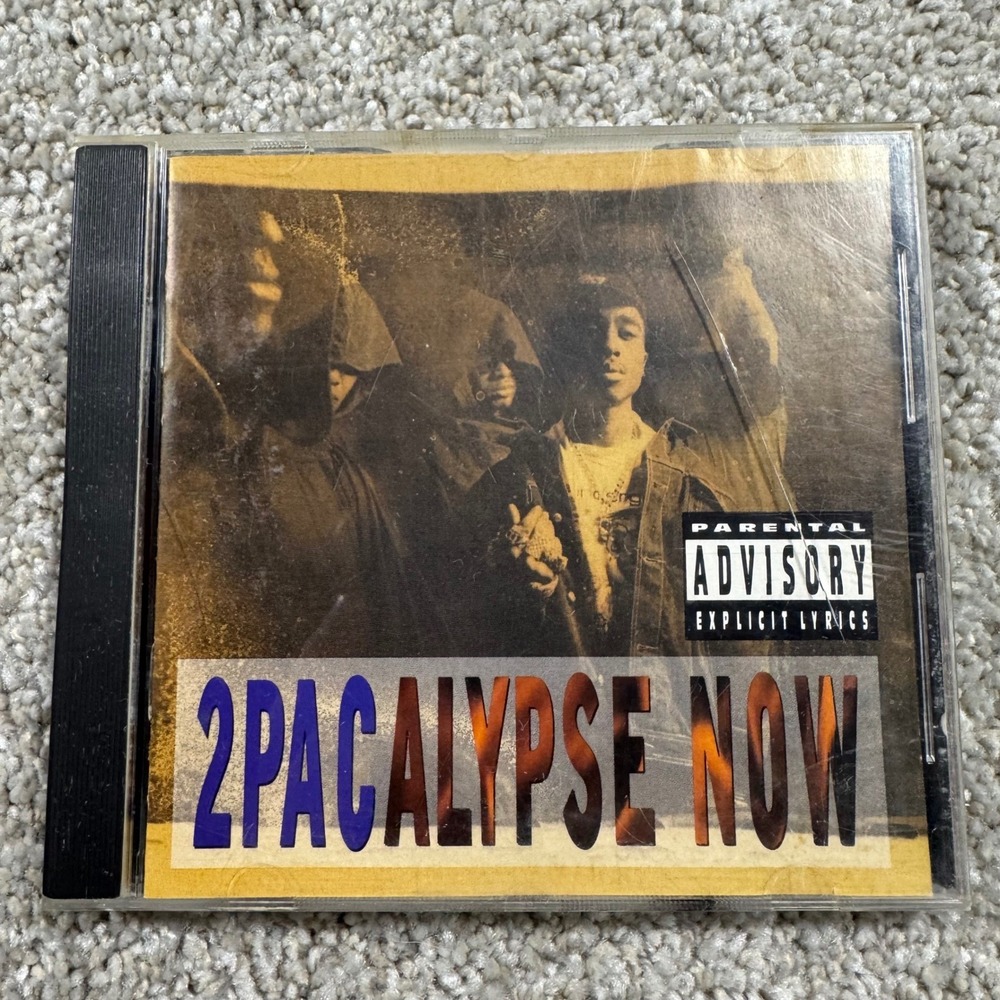 2Pac 2Pacalypse Now CD 1991 Debut Album Interscope Records 7 91767-2 Hip Hop